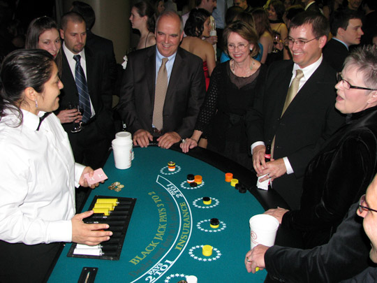 Black Jack Tables for Casino Parties
